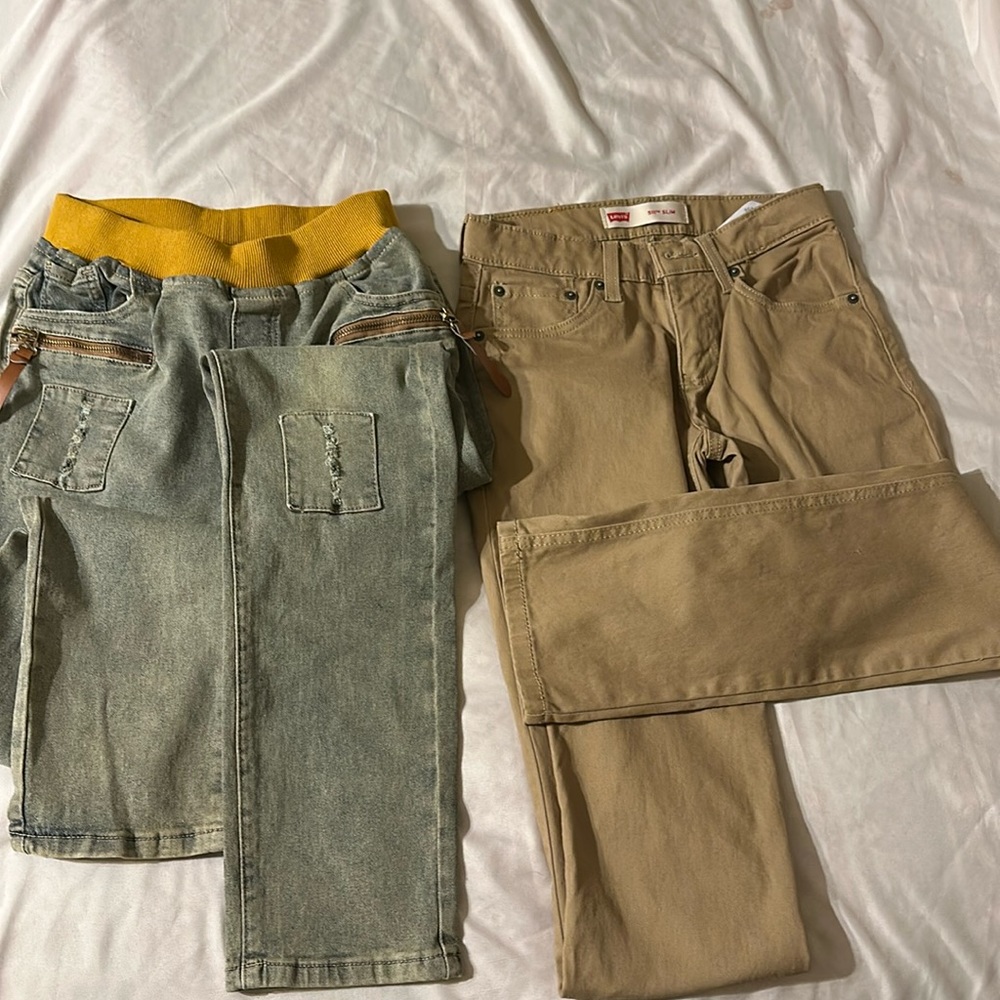 Boys Levi pants size 14 never worn